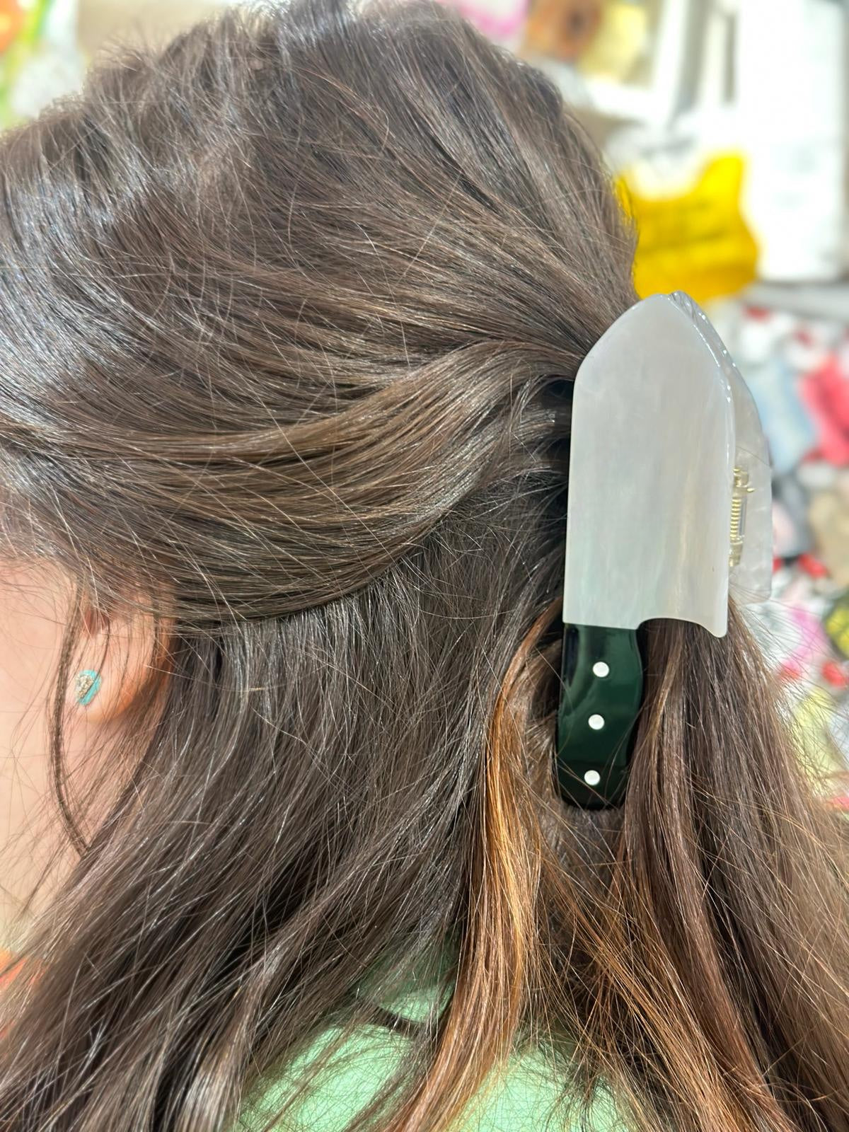 Knife Hair Clip