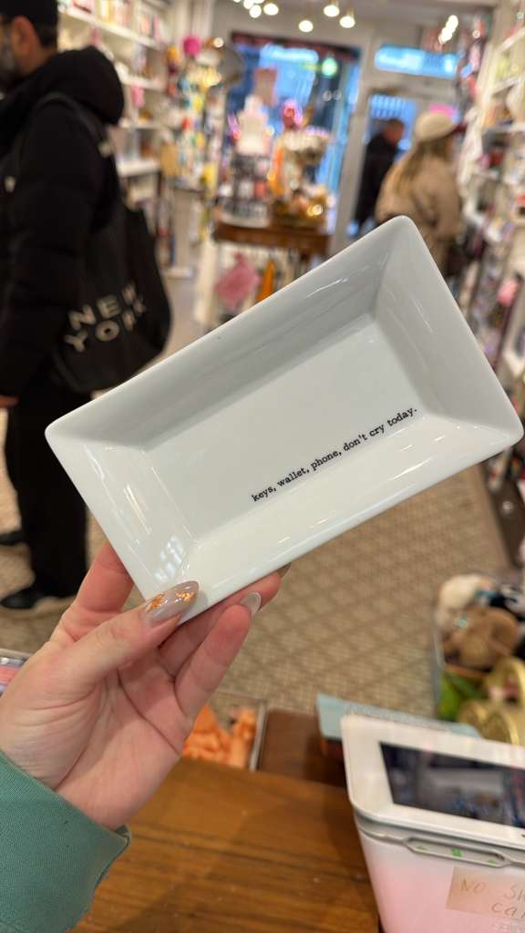 Don't Cry Trinket Tray