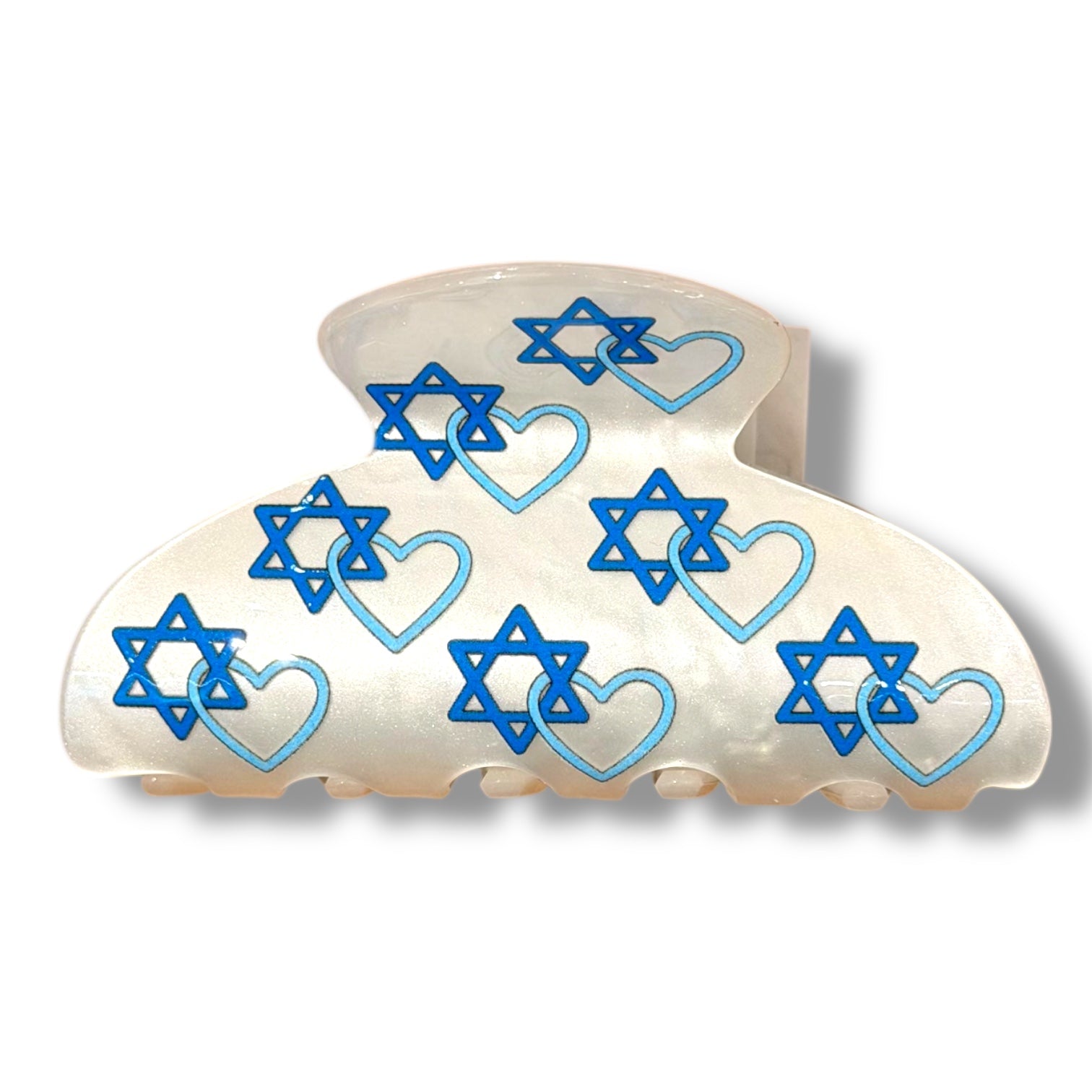 Star Heart Hair Clip