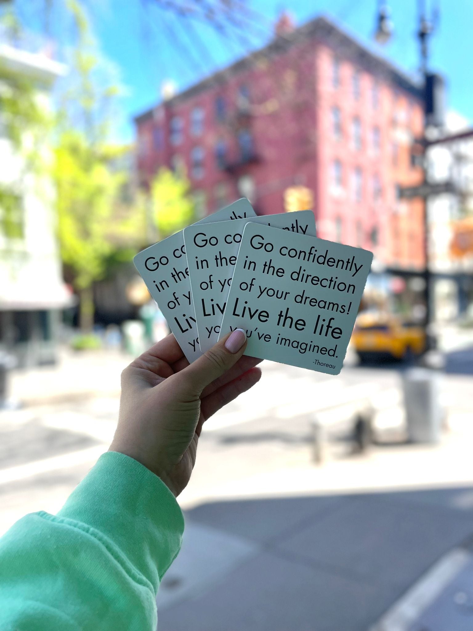 Go Confidently Coaster