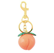 Peach Keychain