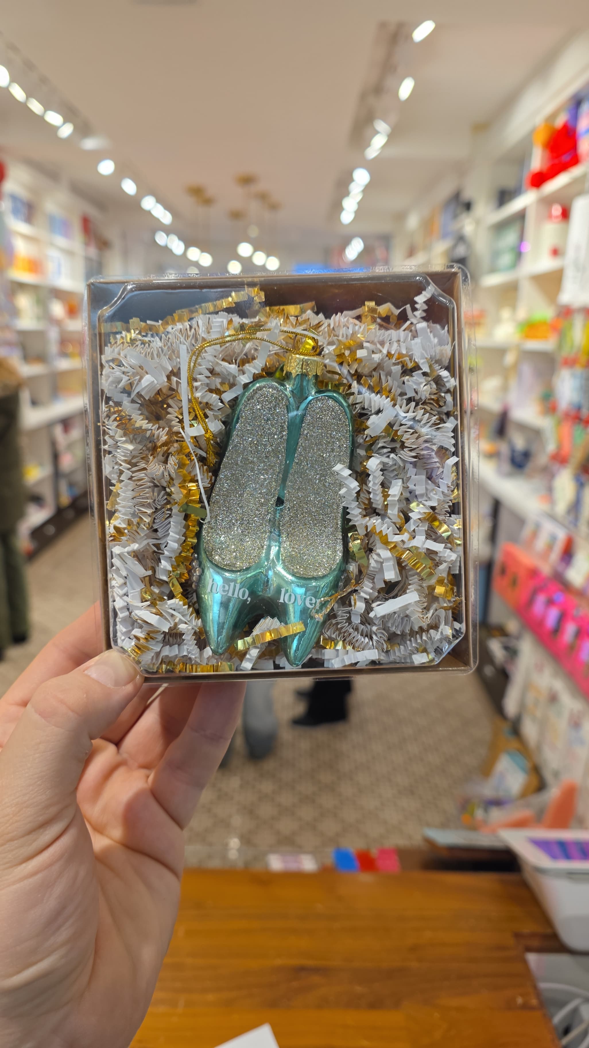 Hello Lover Shoes Ornament