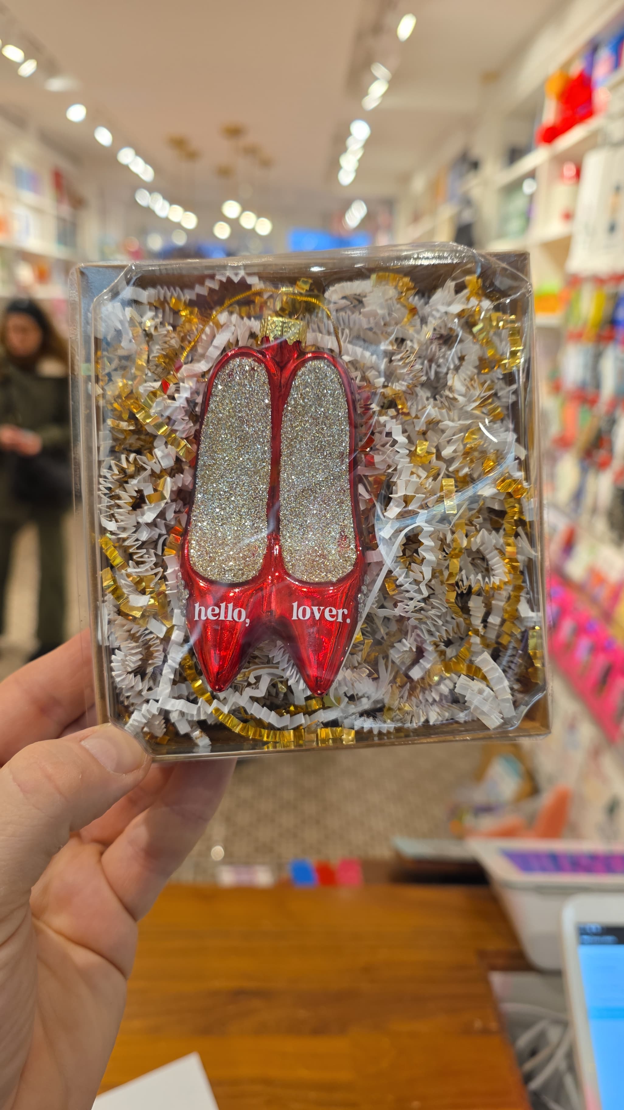 Hello Lover Shoes Ornament