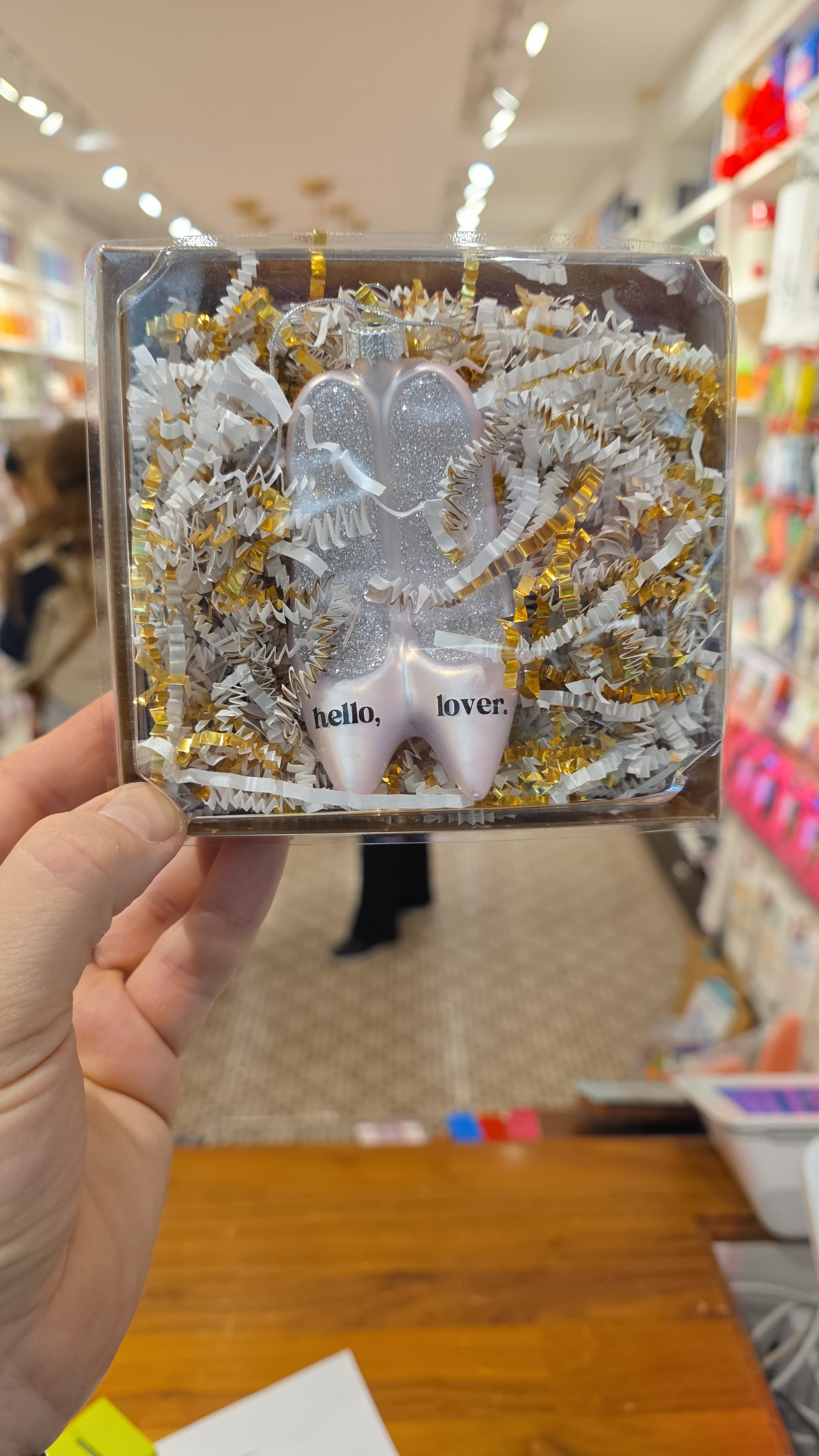 Hello Lover Shoes Ornament