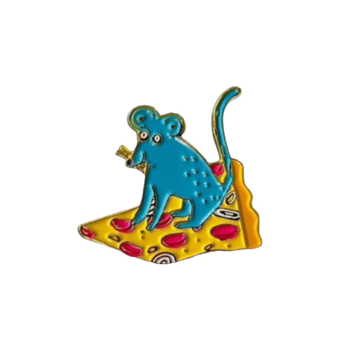 Pizza Rat Pin