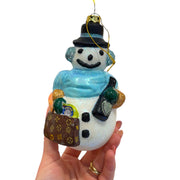 Chic Snowman Ornament