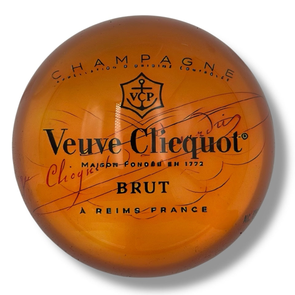Orange Veuve Paperweight