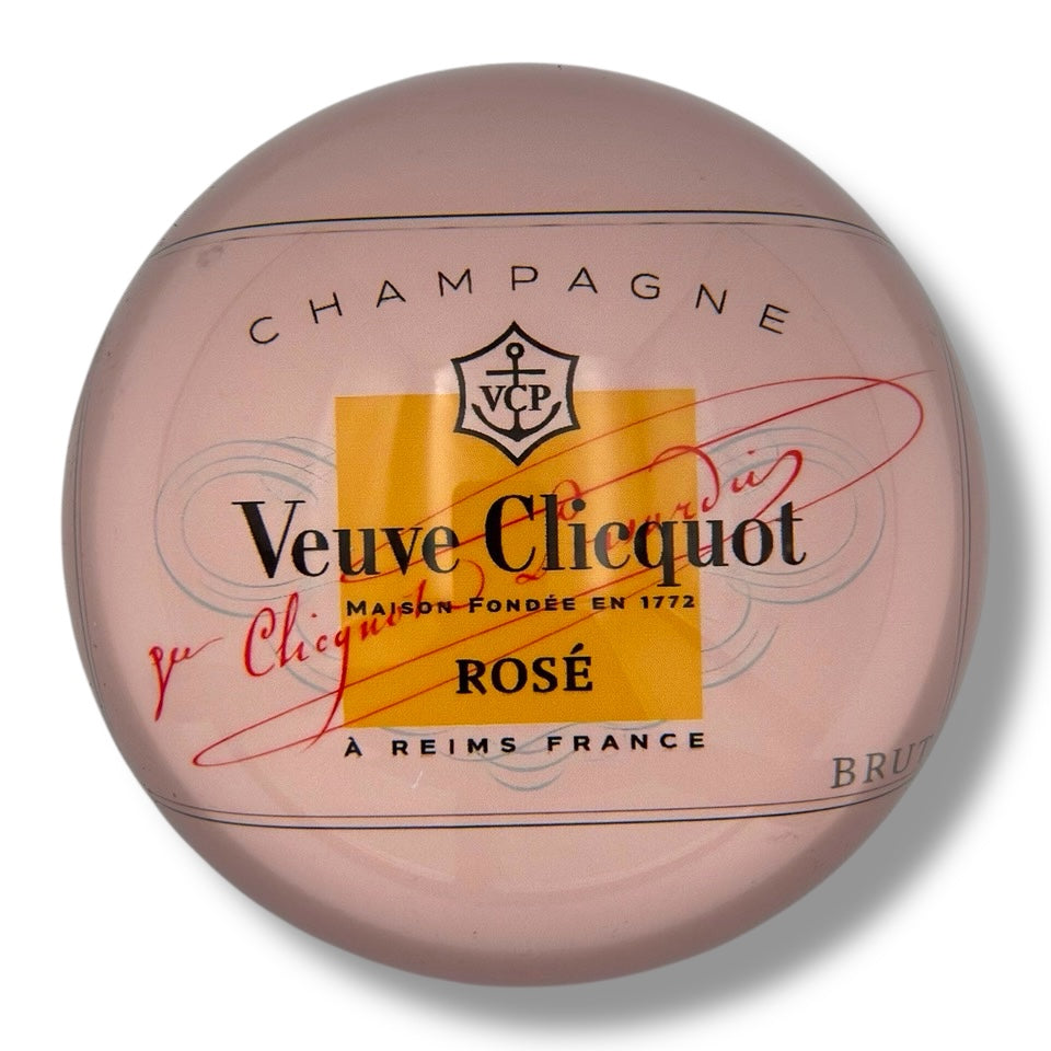 Pink Veuve Paperweight