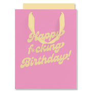 Happy F Birthday Gift Bag
