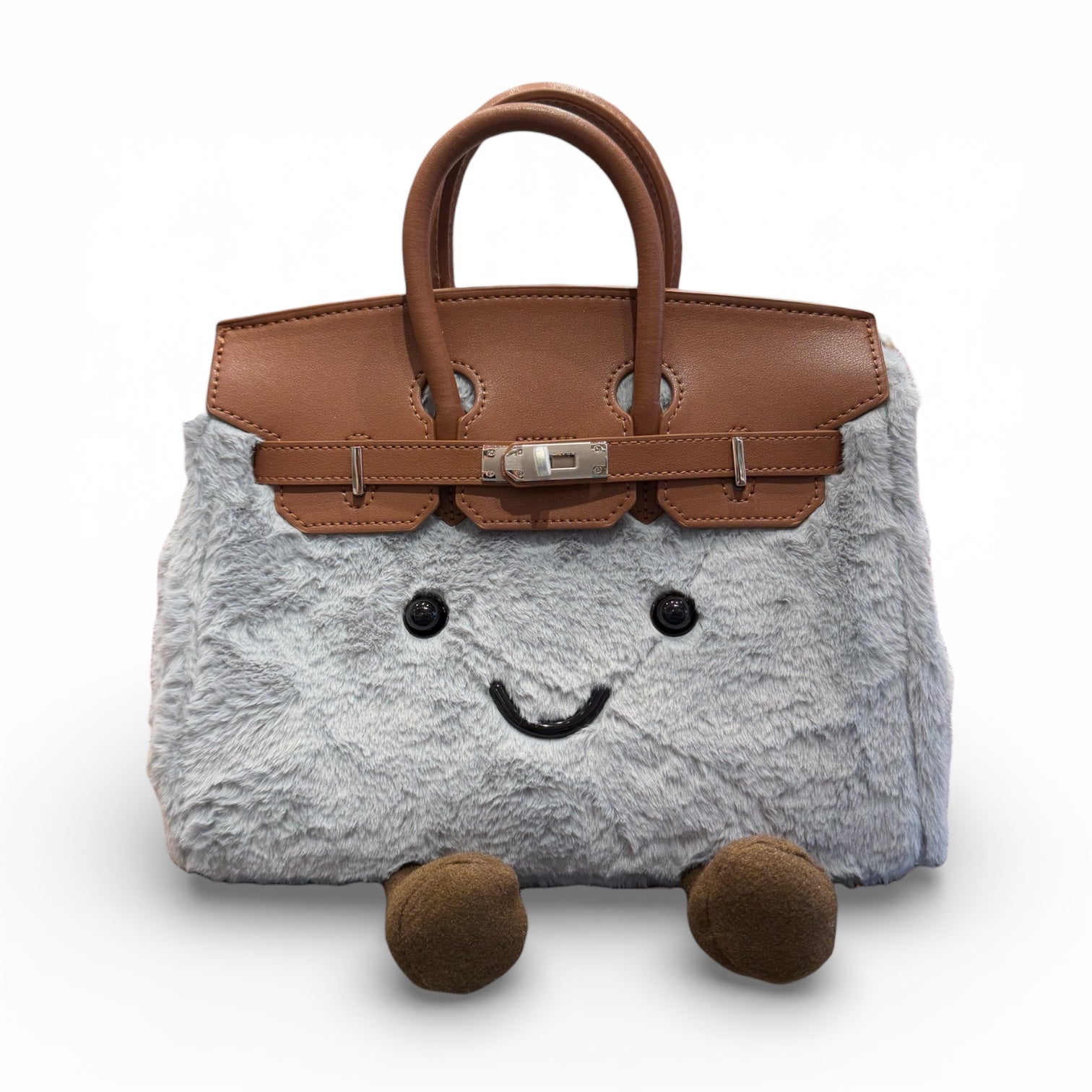 Plush Smiley Bag