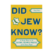 Did Jew Know Book
