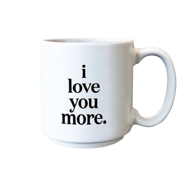 I Love You More Mini Mug