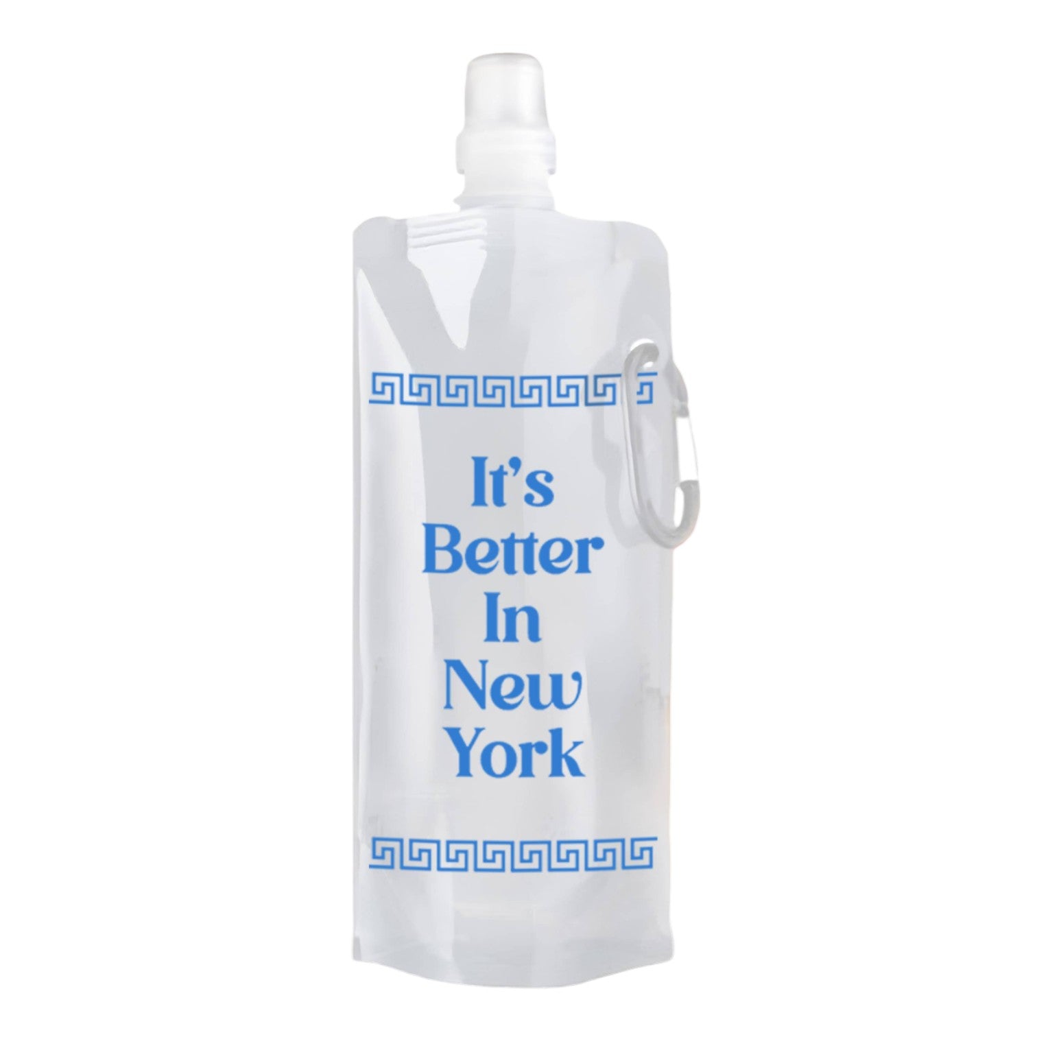 Plastic NY Flask
