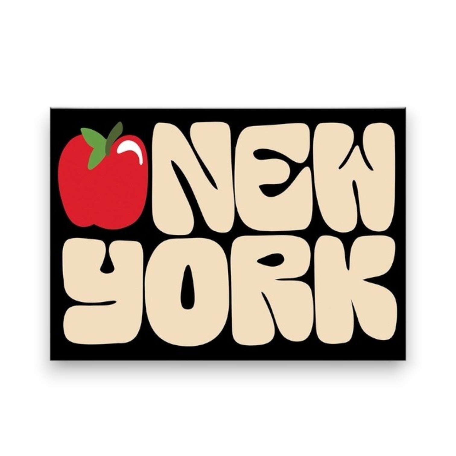 New York Red Apple Magnet