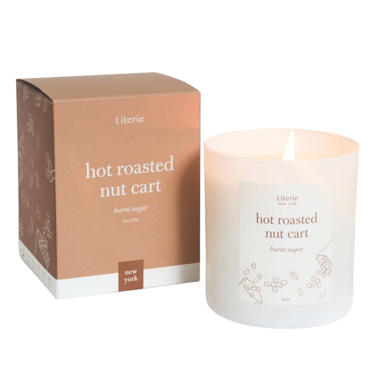 Hot Roasted Nut Cart Candle