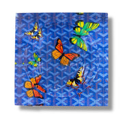 Blue Butterflies Acrylic Dish