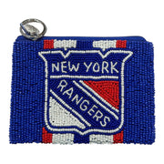 Rangers Beaded Coin Purse