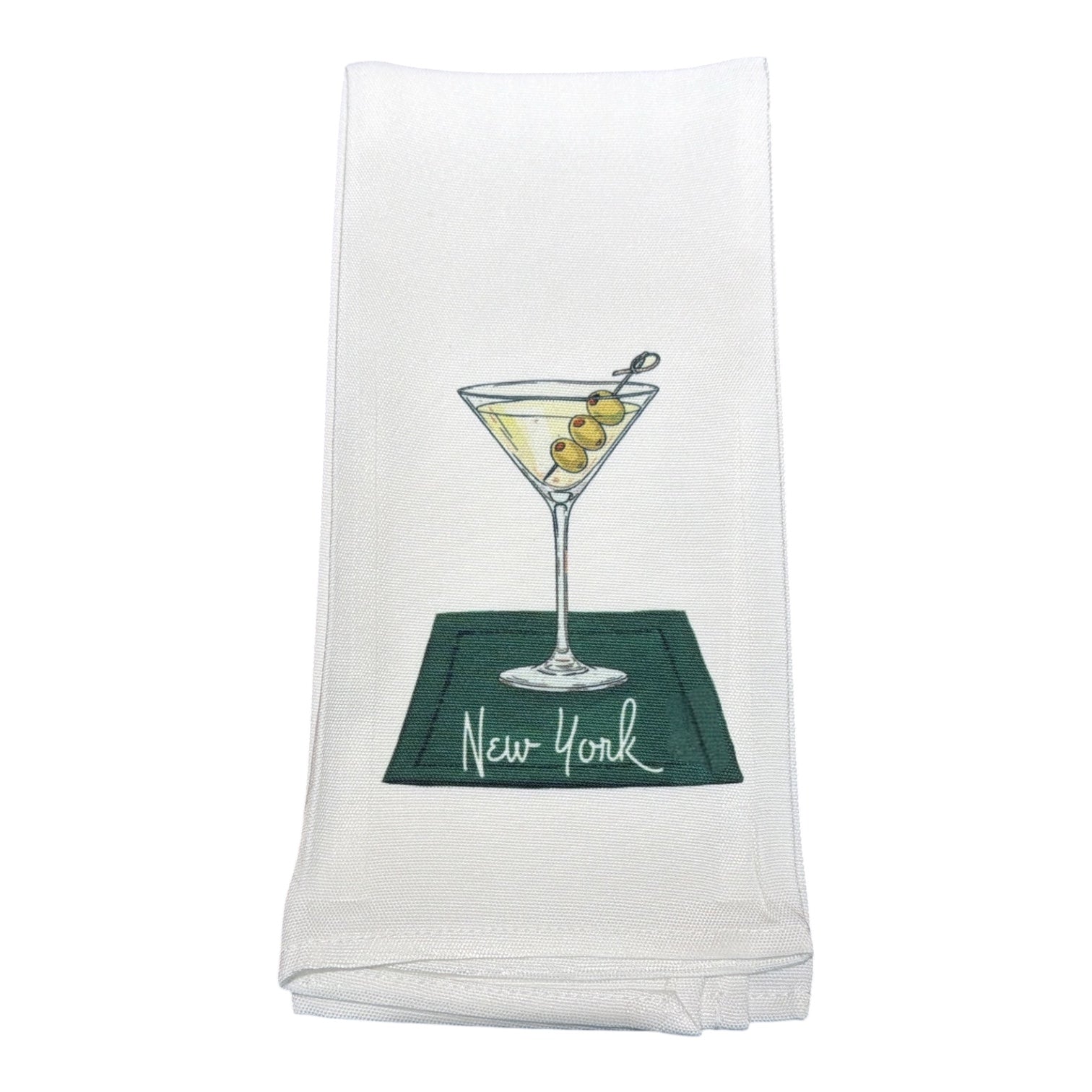 New York Martini Kitchen Towel