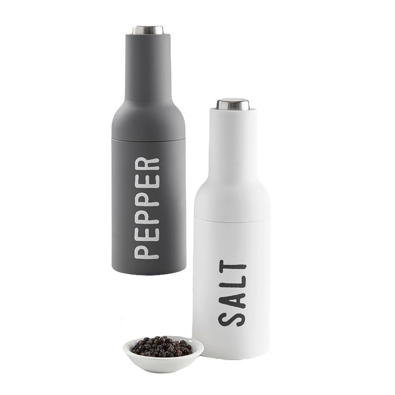 Electric Grinder Salt And Pepper Set