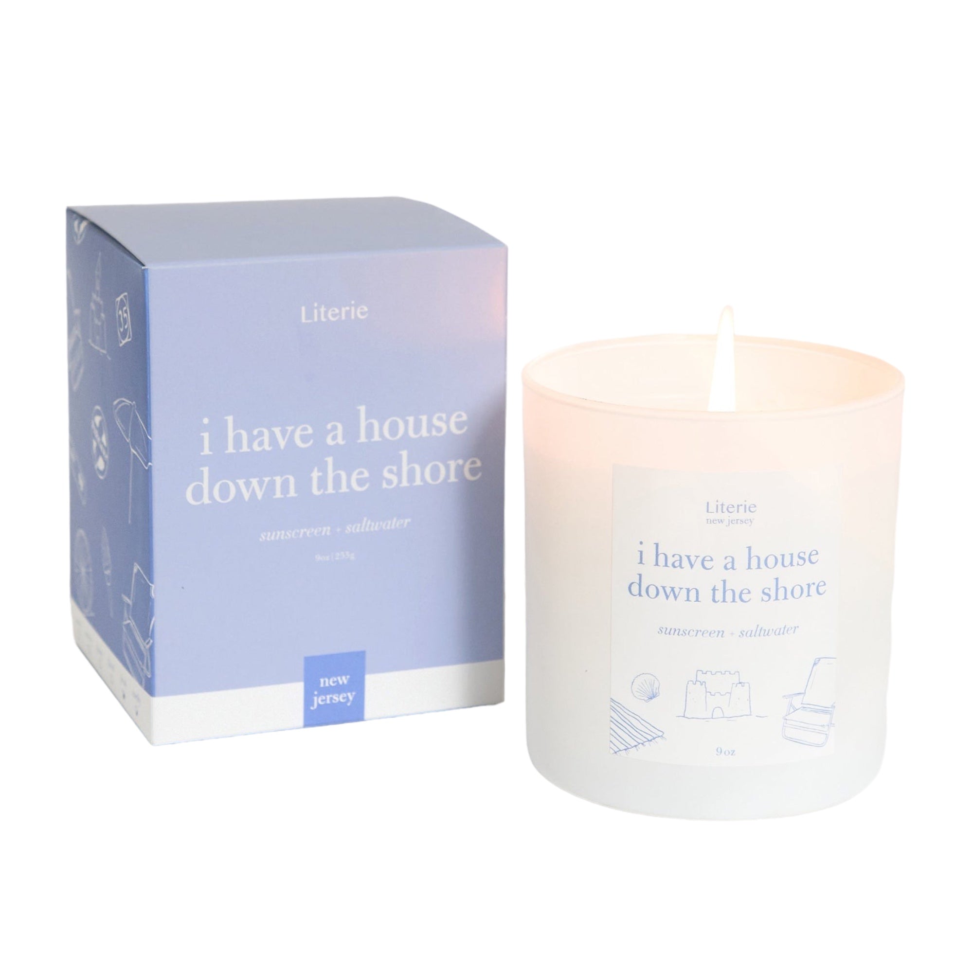 I Have A House Down The Shore Candle
