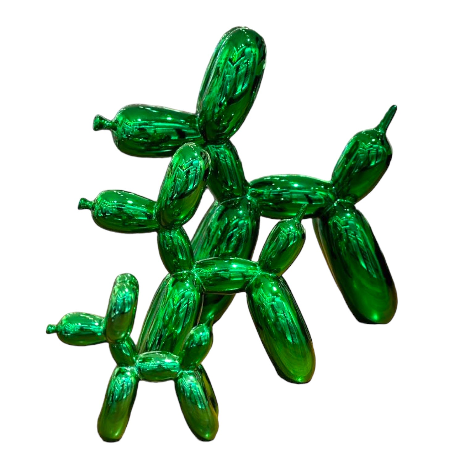 Green Balloon Dog