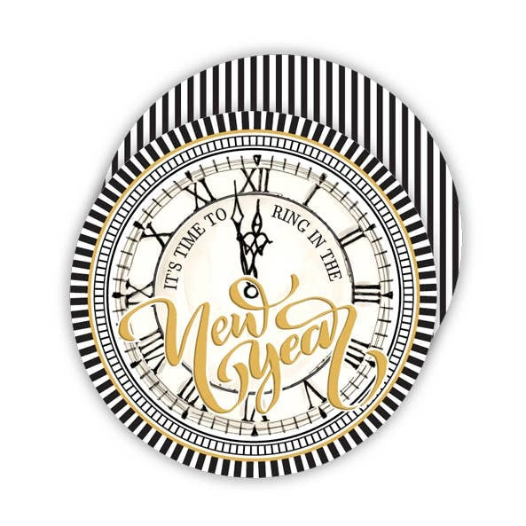 New Year Coaster Set