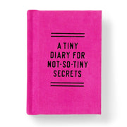 Not So Tiny Secrets Mini Journal