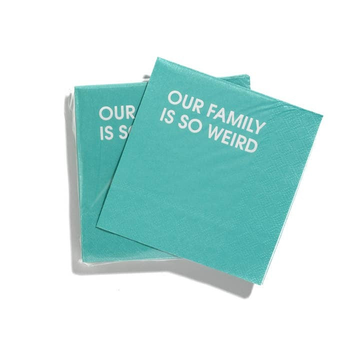 Our Family Is So Weird  Napkins