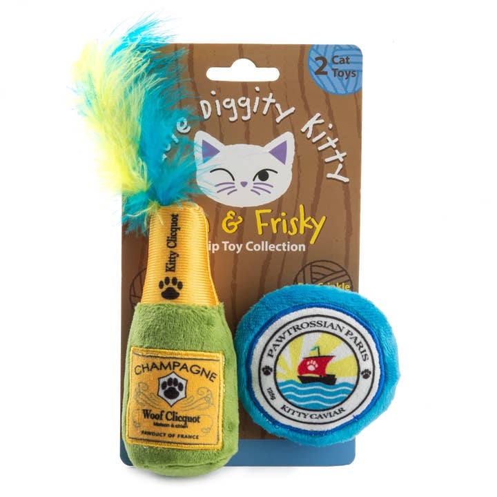 Kitty Clicquot Cat Toys