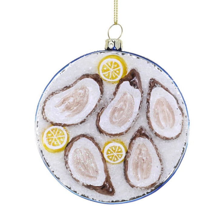 Plate Of Oysters Ornament