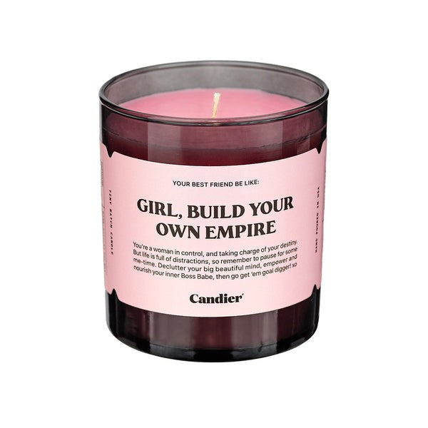 Girl Build Your Own Empire Candle