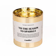 Tis The Season To Sparkle Candle