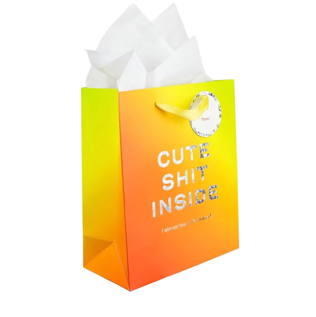 Cute Shit Inside Gift Bag