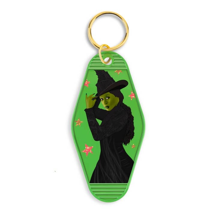 Elphaba Motel Keychain
