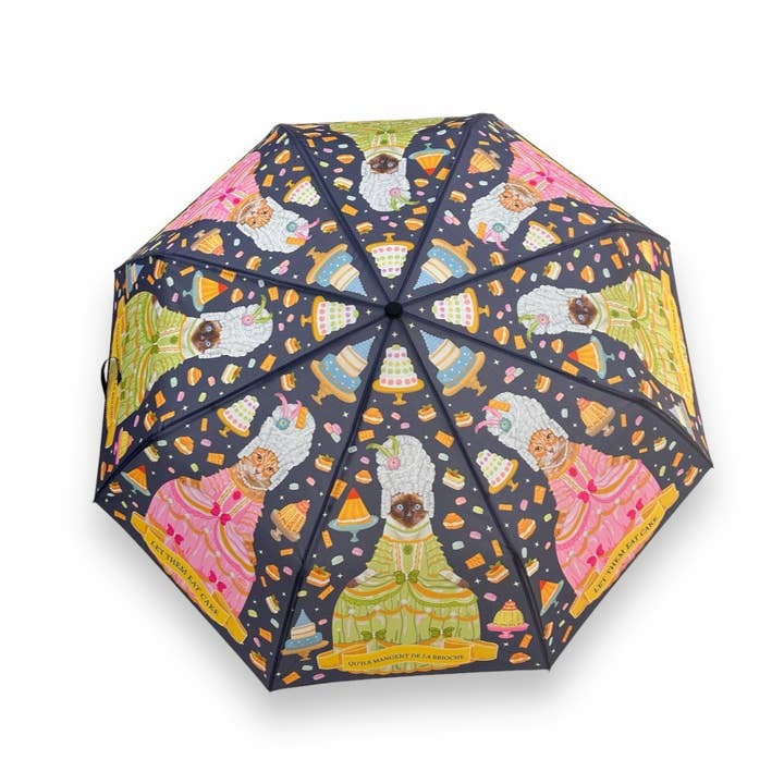 Let Them Eat Cake Cat Umbrella