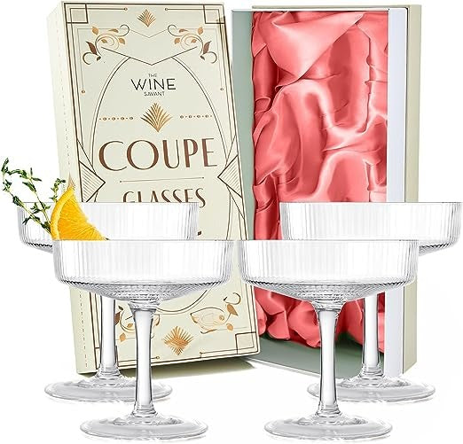 Coupe Champagne Glasses Set