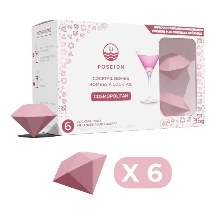 Cosmopolitan Cocktail Bombs