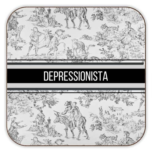 Depressionista Coaster