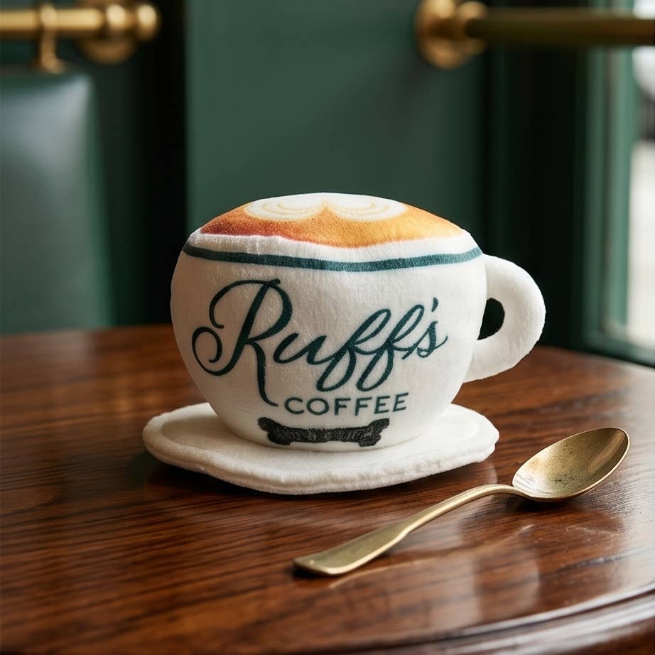 Ruffs Coffee Cup Dog Toy
