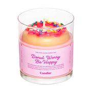 Donut Worry Be Happy Candle