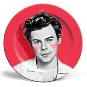 Harry Styles Hearts Plate