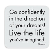 Go Confidently Coaster