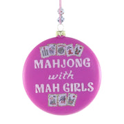 Mahjong With Mah Girls Ornaments