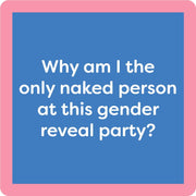 Gender Reveal Coaster