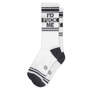 I'd do Me Socks White