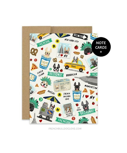 New York Frenchies Card Set
