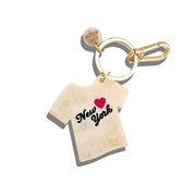 New York Tshirt Bag Charm