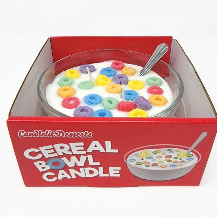 Cereal Bowl Candle