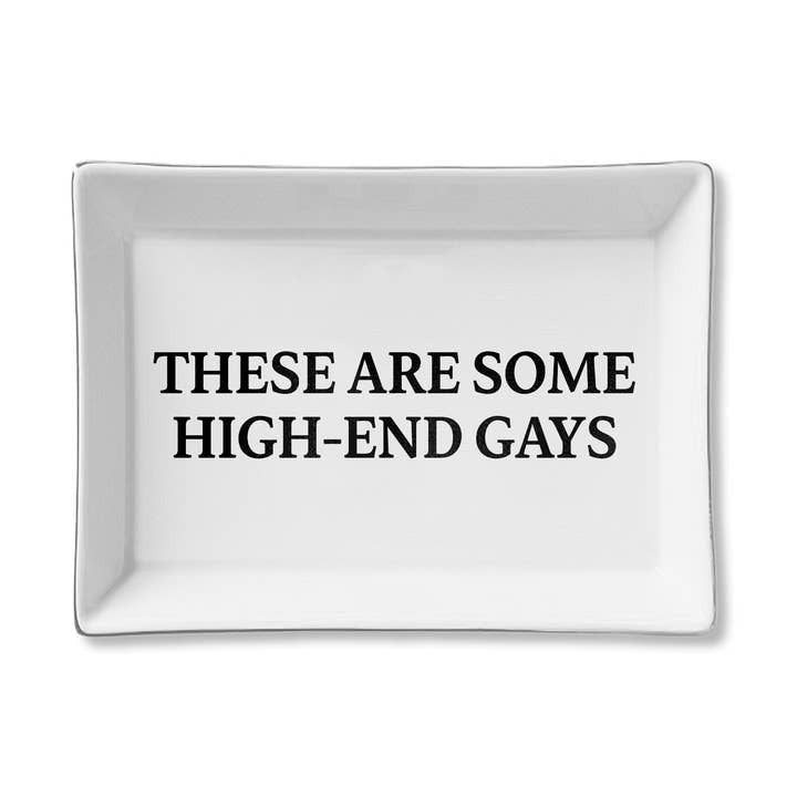 High End Gays Ceramic Tray