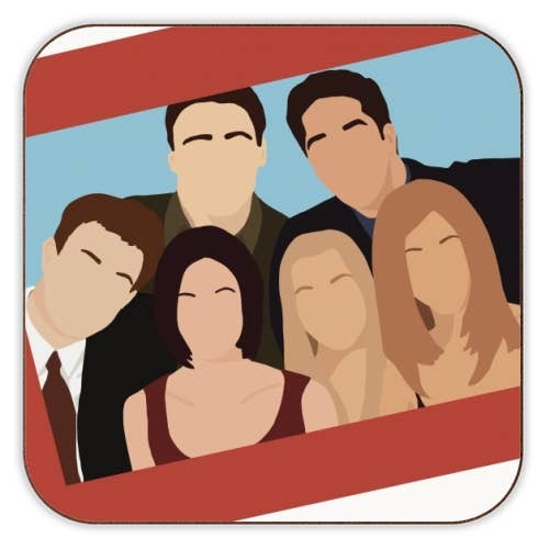 Friends Cork Coaster